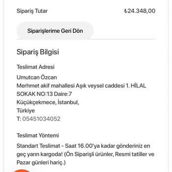 Gürgençler Siparişleri Kargolamıyor! Fakat Sistemde Kargoda Gözüküyor
