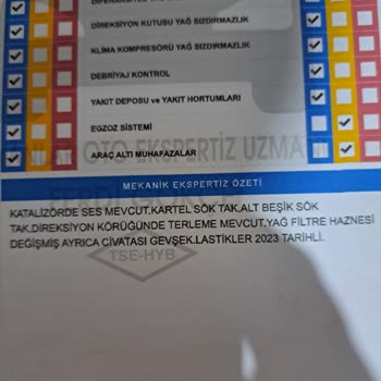 Deniz Otomotiv 34 Firmasının İlanda Yanlış Hasar Beyan Etmesi!