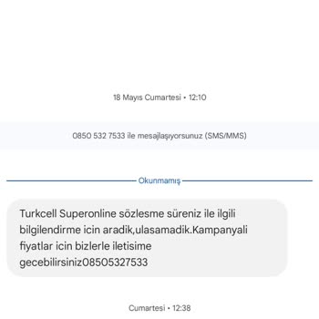 Turkcell Superonline - Sözleşme Yenileme Görüşmeleri