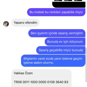 Keskin.sehpa.uretim (Instagram) Instagram Üzerinden Aldığım Mantar Sehpa Takımı Teslim Edilmedi