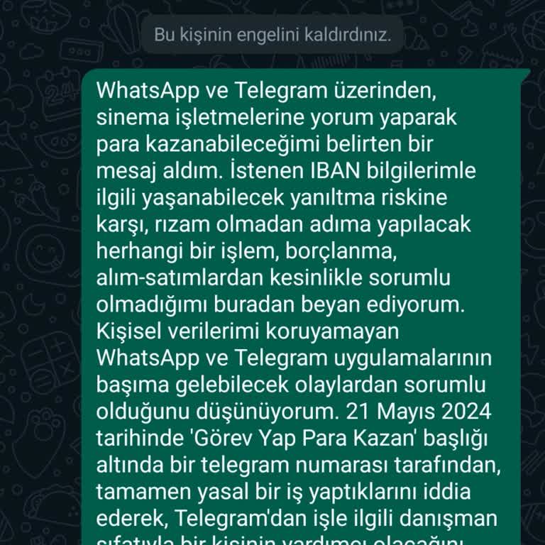 Telegram Kişisel Bilgilerimin İzinsiz Kullanımı Ve Güvenlik Endişeleri