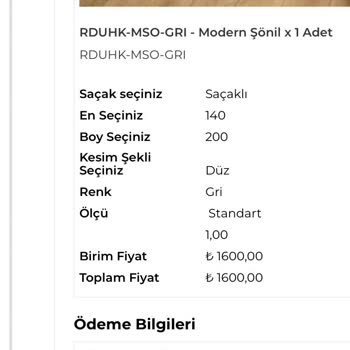 Reydeko Halı Pişmanlığı Gelmeyen Halılar