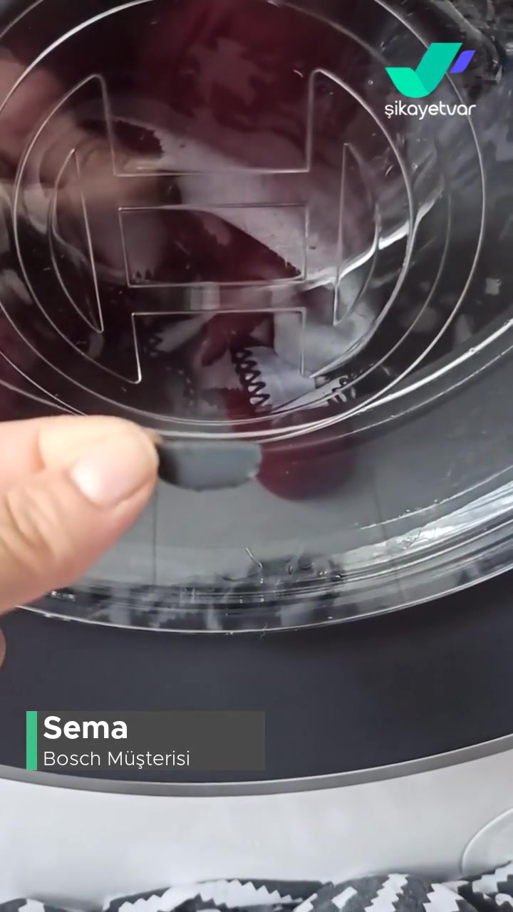 Bosch Çamaşır Makinesi Lastik Kopma Sorunu! videonun kapak resmi