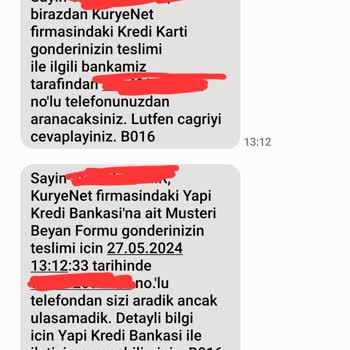 Kuryenet Kartımı Teslim Etmiyor.