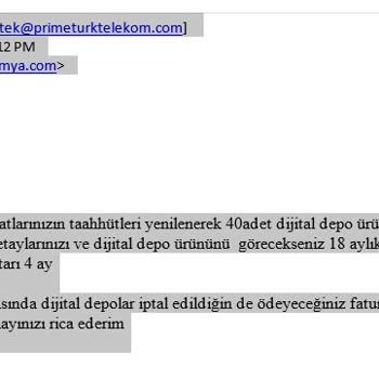 Türk Telekom İndirimli Taahhüt Yenileme Deyip Dijital Depo Ürünü