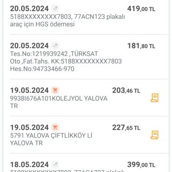 HGS Sistemi Sorunlu Ve Mükerrer Tahsilat Yapıyor Ve Çözüm Yok