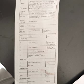 Burger King Siparişimde Yaşadığım Hayal Kırıklığı