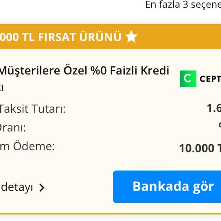 TEB Fazsız Kredi Düzmecesi