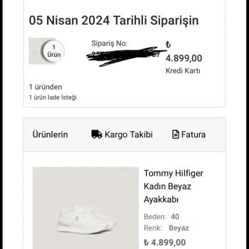 FashFed Yarım Saat İçinde İade Edilen Ürünün 1.5 Aydır İade Edilmemesi
