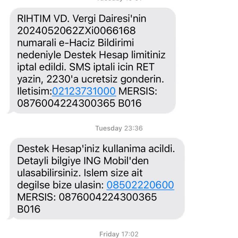 ING Bank'ın Rezil Hizmeti: Vergi Borcu Ödenmesine Rağmen Hesabımdaki