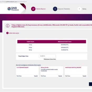 QNB Finansbank Kontoeröffnung 0 Zinsen für 10.000 ₺ Kredit, doch plötzlich hohe Zinssätze!