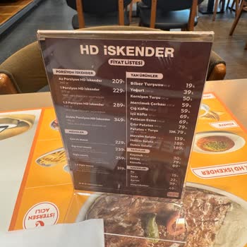 HD İskender Restaurant Duble Porsiyonda 70 -80 Gram Et Konulur Mu