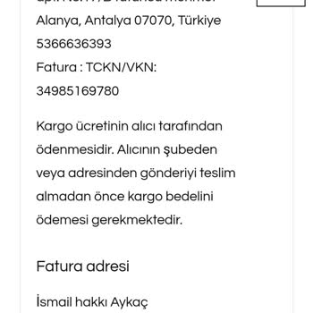 Kutlu Ticaret Para İade Talebi