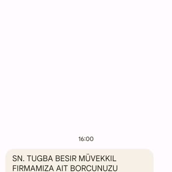 Metka Hukuk (SMS) Şikayet Mesajı İlgililere