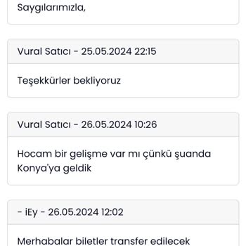 Banabilet Maç Bileti Pişmanlığı