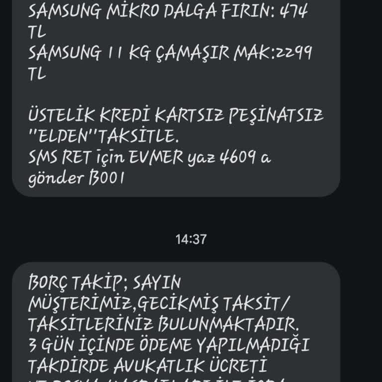 Evmer Bir Taksit Gecikti Diye İcraya Vereceklermiş