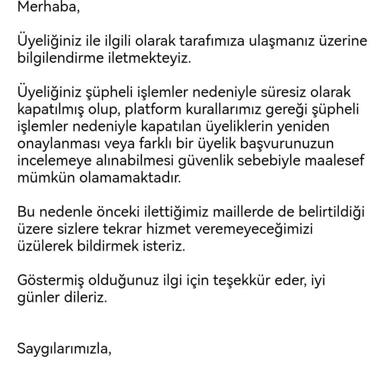 Shopier Müşteri Hizmetlerinin Hatasından Dolayı Hesabım Kapatıldı