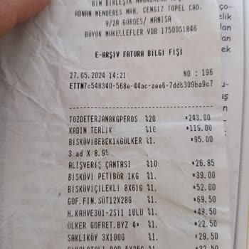 BİM De Alışveriş Sorunu