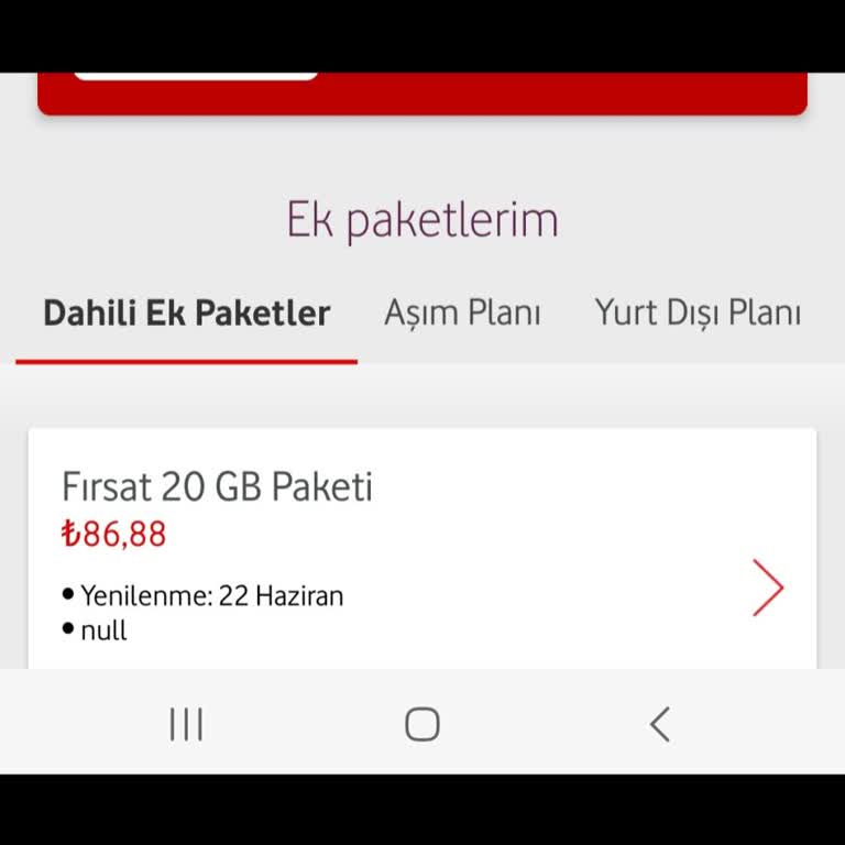 Vodafone Fatura Olması Gerekenden Farklı Geldi!