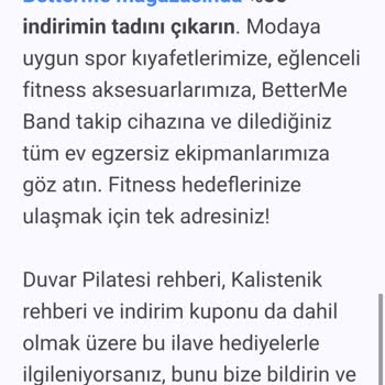 Betterme Para İadesi Yapmıyor