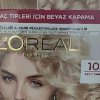 Loreal Paris L'Oreal Krem Boya Dışı Türkçe İçi Rusça
