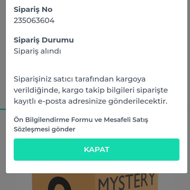 Shopier Alışveriş İptali Yapmak İstiyorum