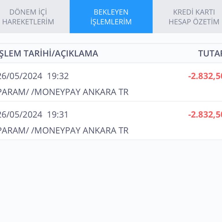 Param/MoneyPay Sahte Siteden İşlem Yapıldı.