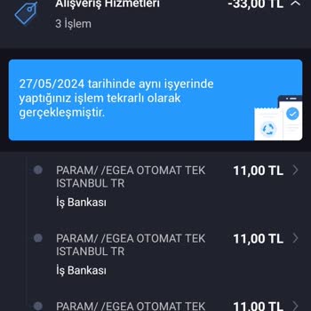 Egea Otomat Kartla Para Yutuyor Ve Bozuk Para Vermiyor