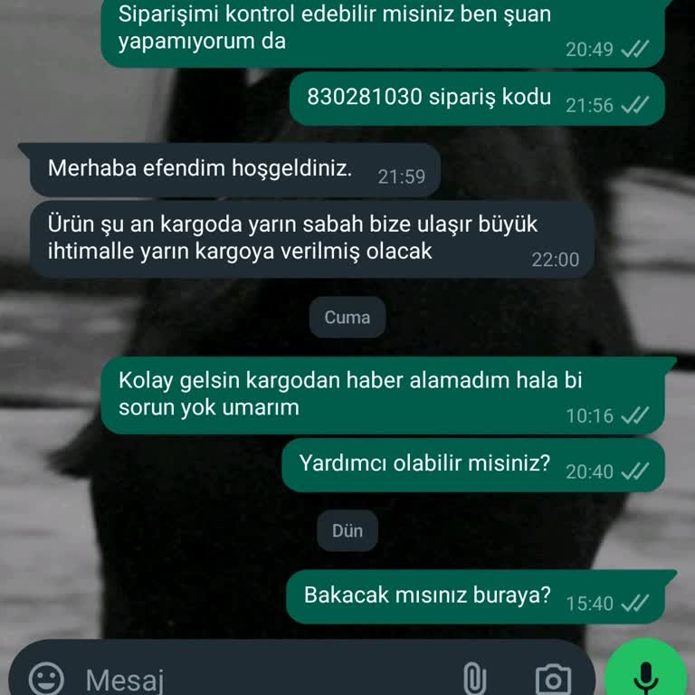 Shopier Kargoya Verilmeyen Ürün