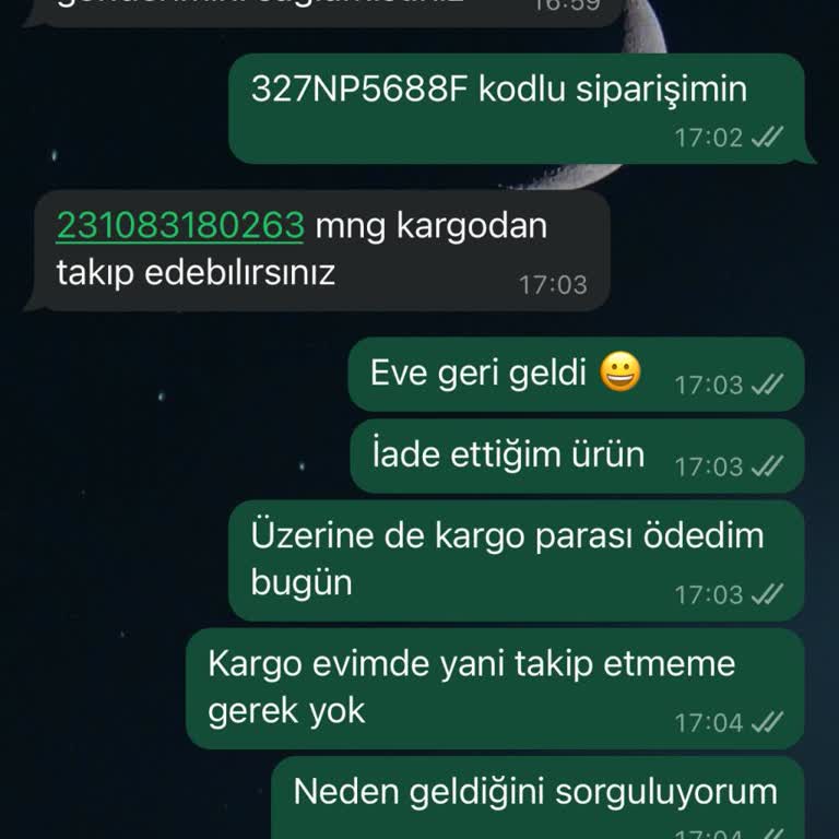 İlayda Çamur (Bi' Butik) Şikayet Var İademi Alamıyorum