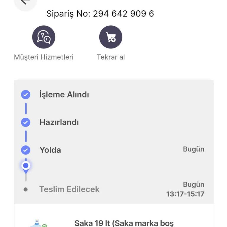Hepsiburada Şu Siparişimi Getirmiyor
