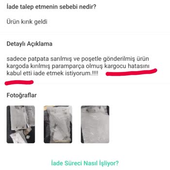 Dolap Uygulaması Hiçbir Hatam Yokken İadeyle Beni Mağdur Ediyor!