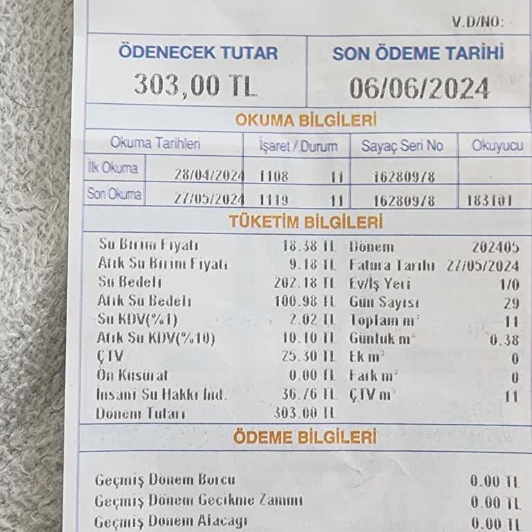 İSKİ Atık Su Bedeli