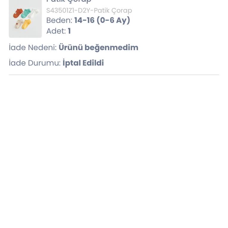 LC Waikiki Online İade Tarafıma Ücreti Yatmadı