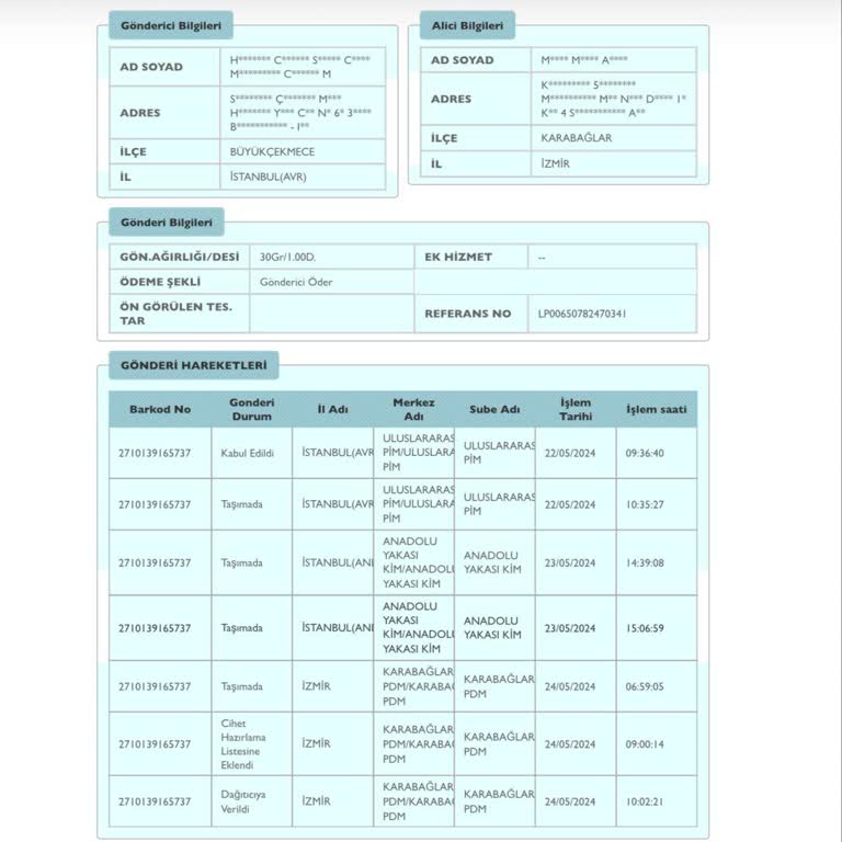 PTT Kargo PTT Karabağlar PDM Teslimat Problemi!