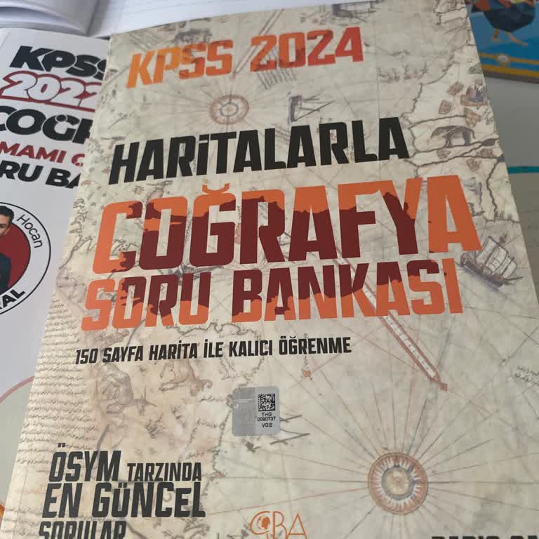 CBA Akademi KPSS Coğrafya Soru Bankası