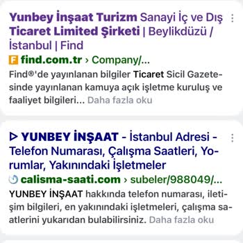 Yunbey İnşaat Yanıltıcı Ürün Gönderimi Ve Geçersiz İletişim Bilgileriyle Hayal Kırıklığı