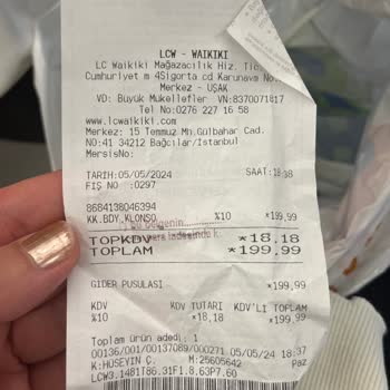 LCW Lekeli Ürün/renk Atma Değişimini Kabul Etmiyor