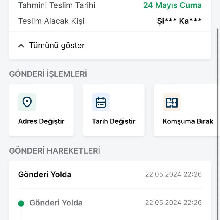 Trendyol Express Tahmini Teslim Tarihini Geçen Ürün İçin Çözüm Bekliyorum