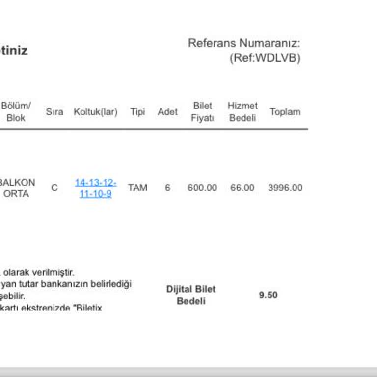 Biletix Konser Şikayeti