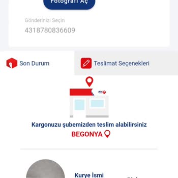 Aras Kargo Begonya Şubesi Evde Yoktunuz Yalanı