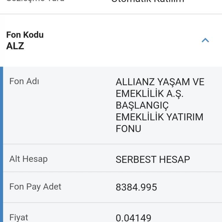 Allianz Yaşam ve Emeklilik Otomatik Katılım Ücreti İadesi Sorunu