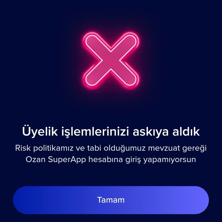 Ozan Elektronik Para Hesap Askıya Alınma Sorunu