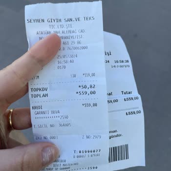 Lizge Giyim İade Alınmayan Sıfır Ürün