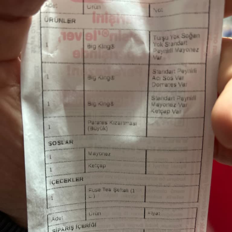 Burger King Kalitede Değil Ama İlgisiz Siparişte Bir Numara