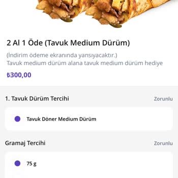 GetirYemek Maydanoz Döner'de Fiyat Farklılığı Ve Müşteri Hizmetleri Sorunu