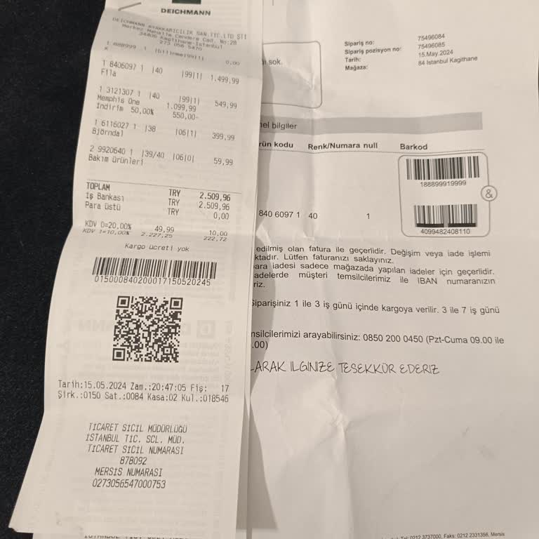 Deichmann Kağıthane Axix AVM Şubesi Ayakkabı Değişim Sorunu