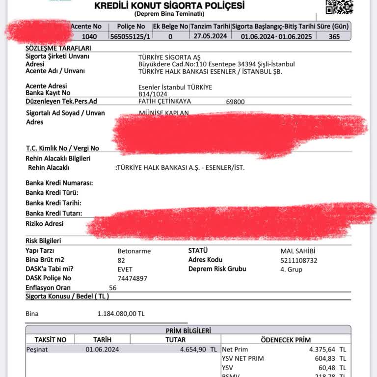 Halkbank Kredili Konut Sigortası İptali