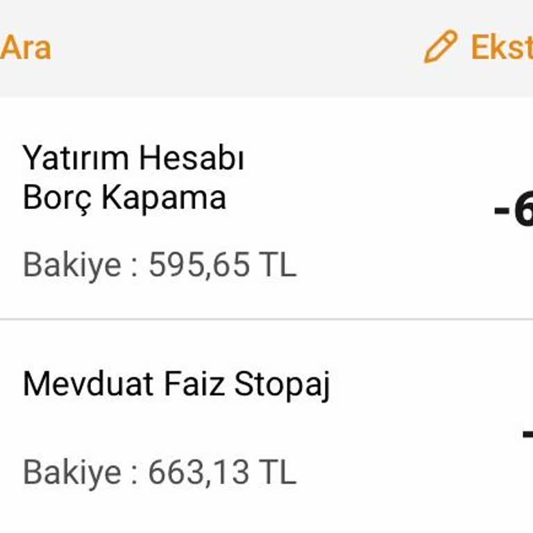 VakıfBank Yatırım Hesabı Borç Kapama Ücreti