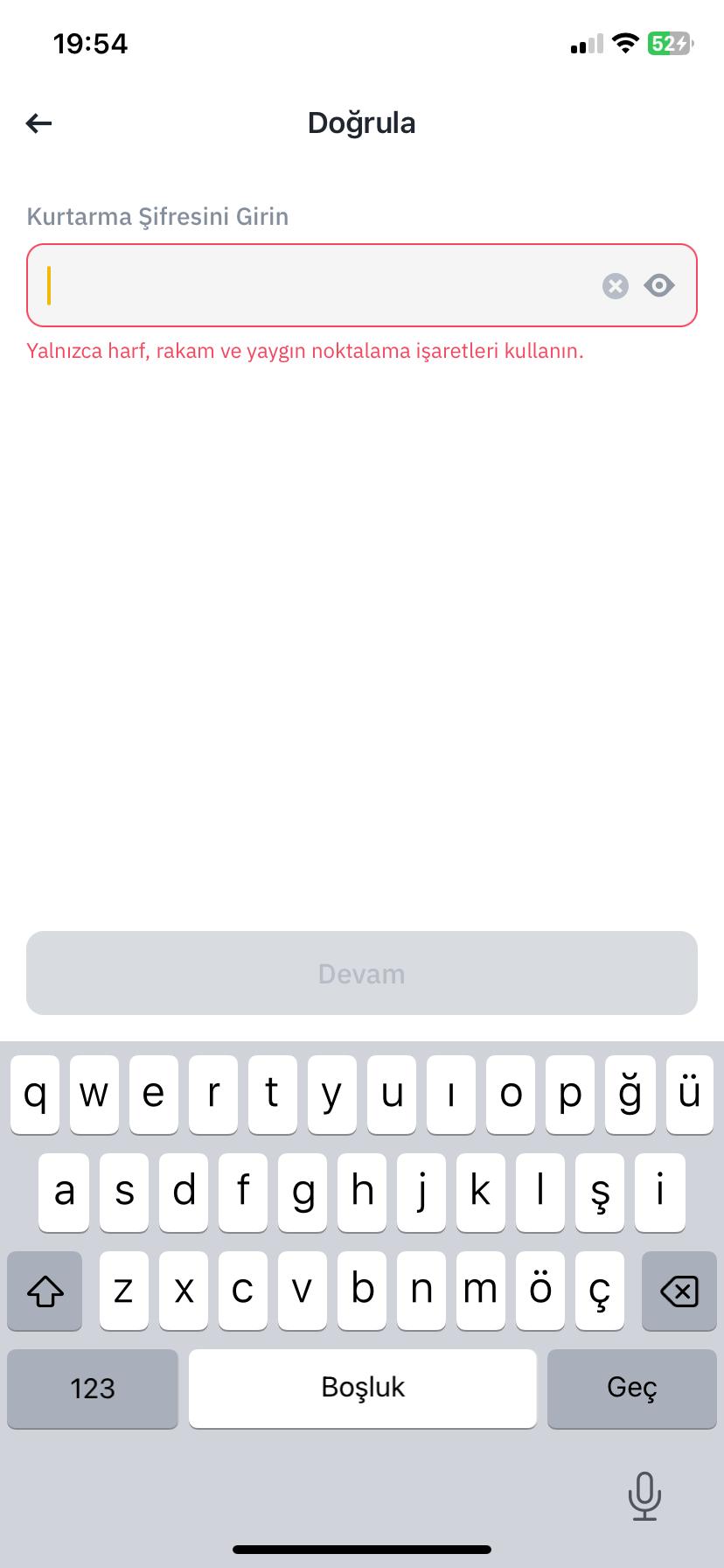 Binance Web3 Cüzdan Şifre Yedekleme - Şikayetvar